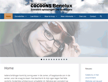 Tablet Screenshot of cocoons.nl